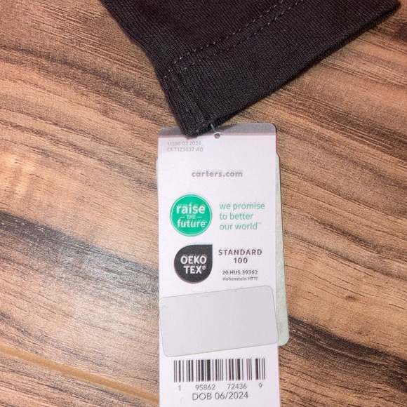 🆕 NWT - Carter's Black and White Cow Costume - Picture 12 of 15